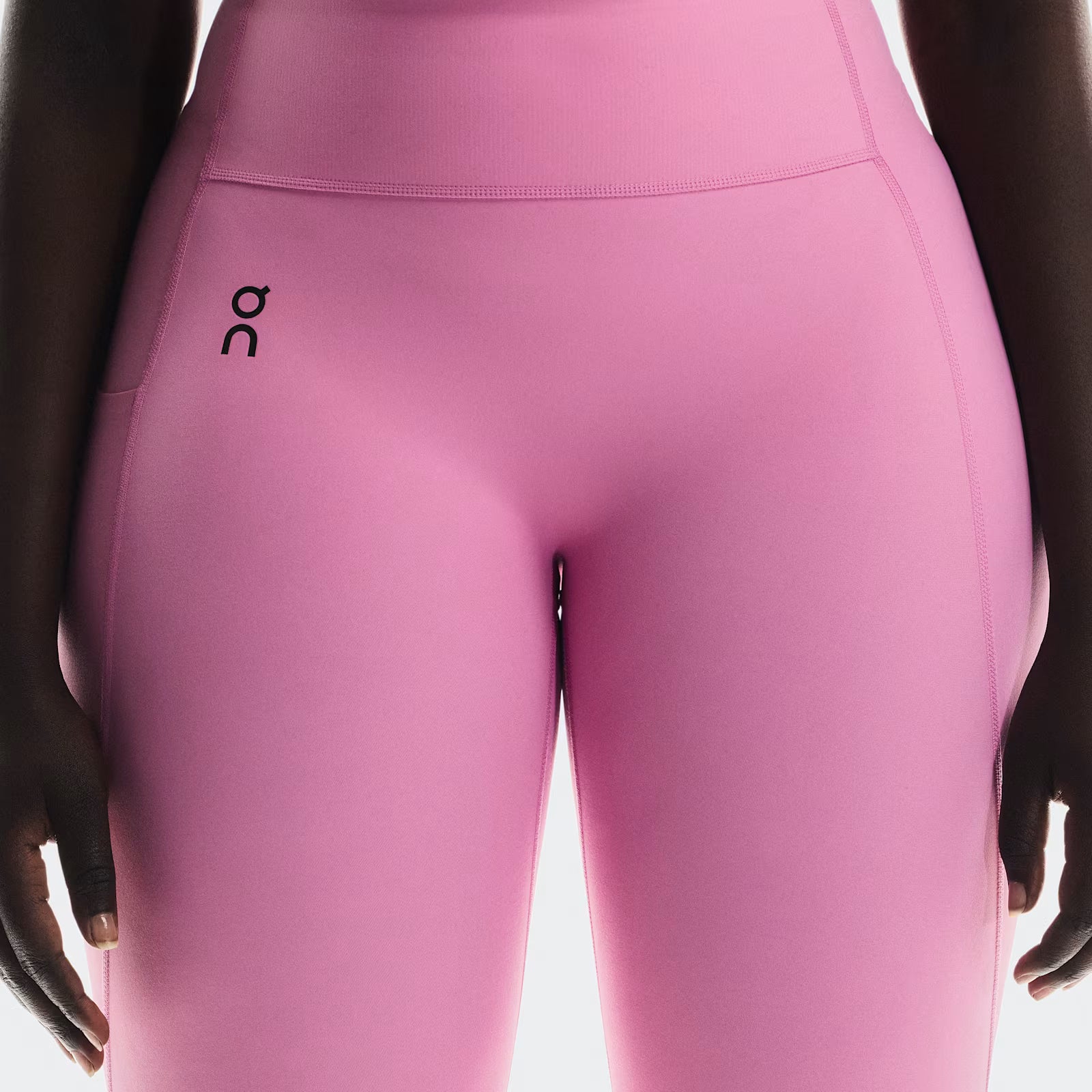 On Studio Tights 7/8 Raspberry (Women'S)