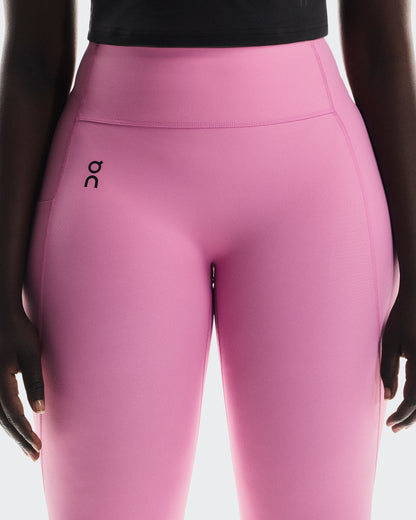 On Studio Tights 7/8 Raspberry (Women'S)