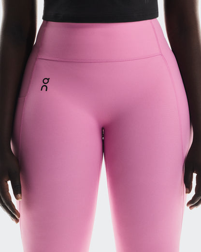 On Studio Tights 7/8 Raspberry (Women'S)