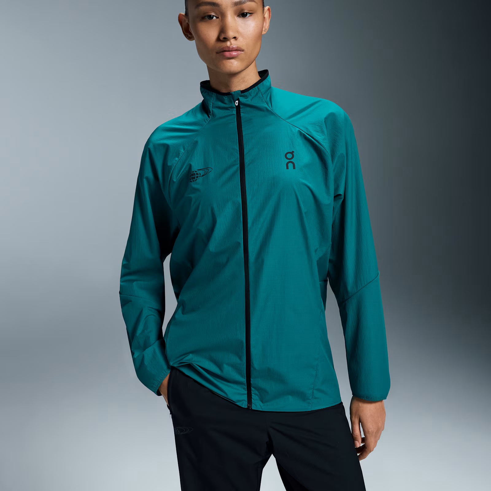 On Track Jacket Beams Evergreen