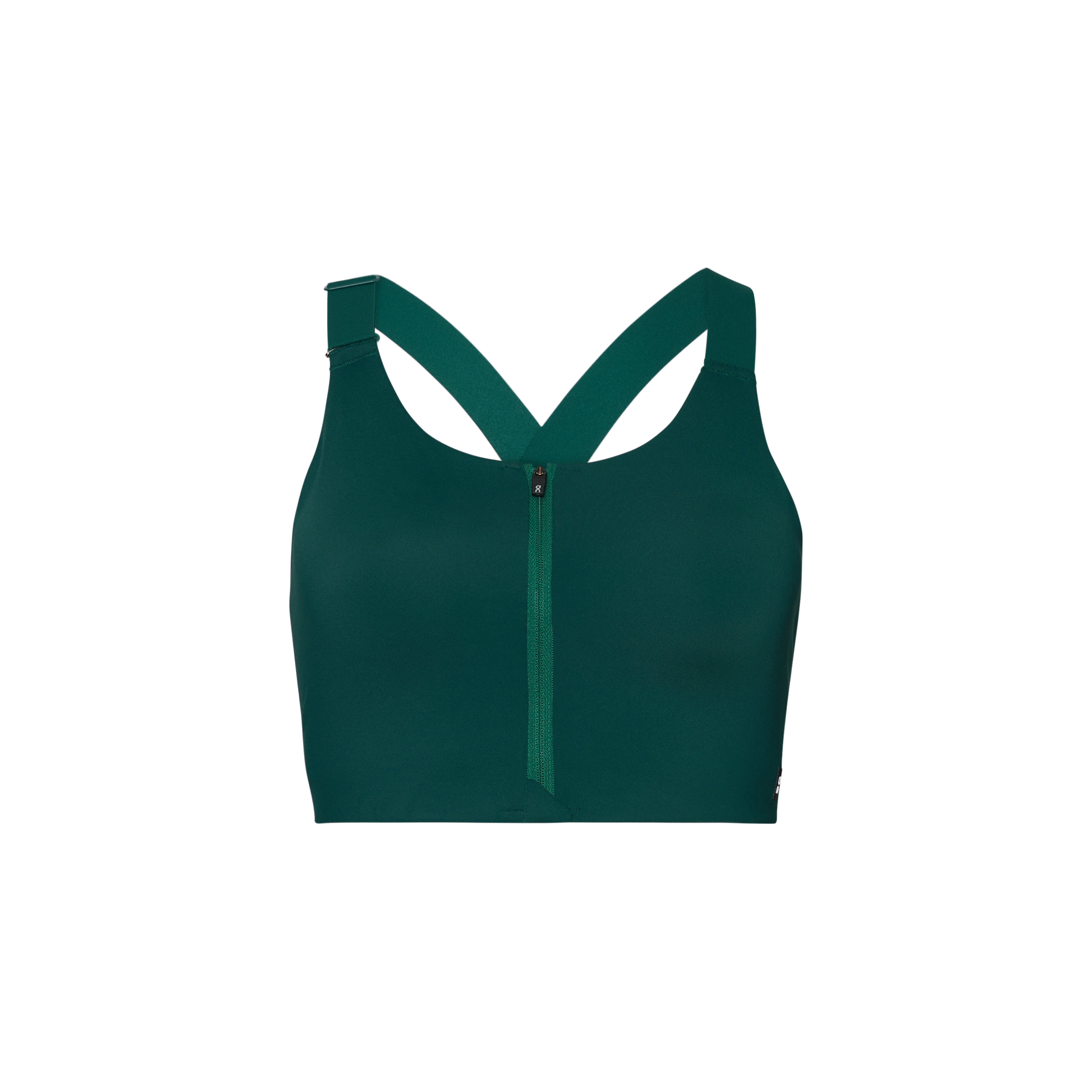 On Endurance Bra Zip Spirulina (Women's)