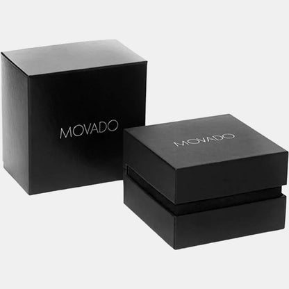Movado Series 800 Men Quartz Blue Dial Analog Stainless Steel Watch 2600159