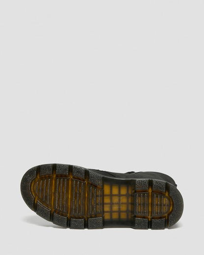 Dr. Martens Combs Leather Casual Boots Black - Mens