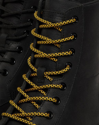 Dr. Martens Combs Leather Casual Boots Black - Mens