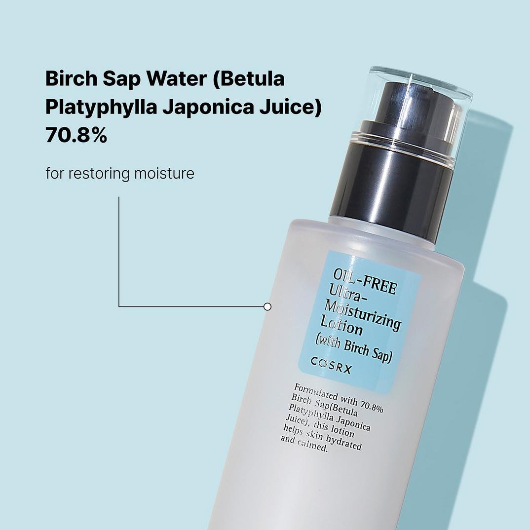 COSRX Oil-Free Ultra-Moisturizing Lotion with Birch Sap