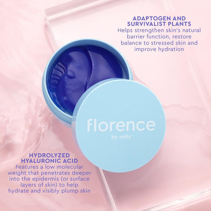 florence by mills Surfing Under The Eyes Hydrating Treatment Gel Pads