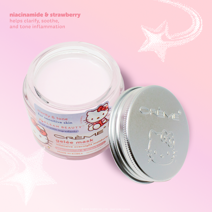 The Crme Shop Sanrio Hello Kitty Klean Beauty Intensive Overnight Moisture Gelee Mask