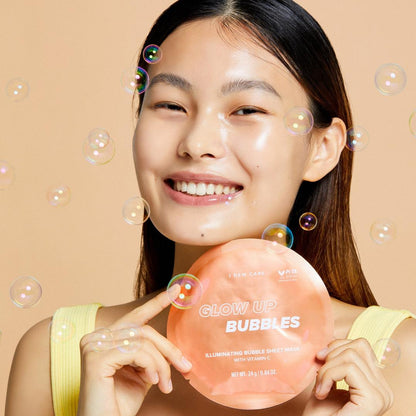 I Dew Care Glow Up Bubbles Illuminating Bubbling Sheet Mask