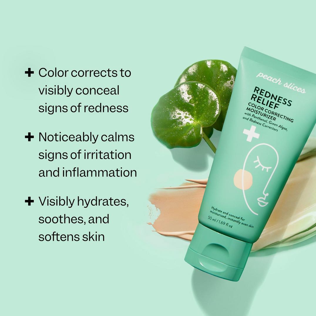 Peach Slices Redness Relief Color Correcting Moisturizer