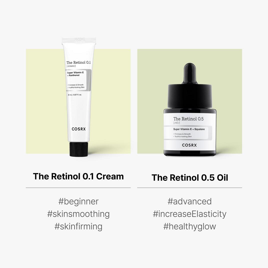 COSRX The Retinol 0.1 Cream with Super Vitamin E + Pathenol
