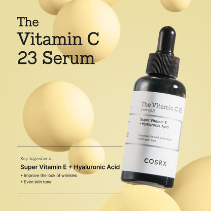 COSRX The Vitamin C 23 Serum with Super Vitamin E + Hyaluronic Acid