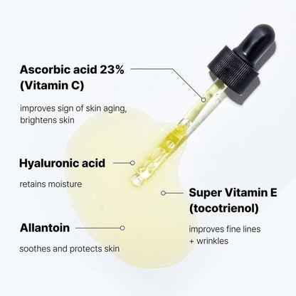 COSRX The Vitamin C 23 Serum with Super Vitamin E + Hyaluronic Acid