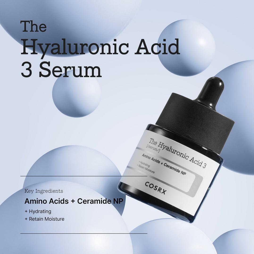 COSRX The Hyaluronic Acid 3 Serum with Amino Acids + Ceramide NP