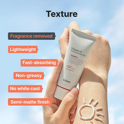 COSRX Vitamin E Vitalizing Sunscreen SPF 50+