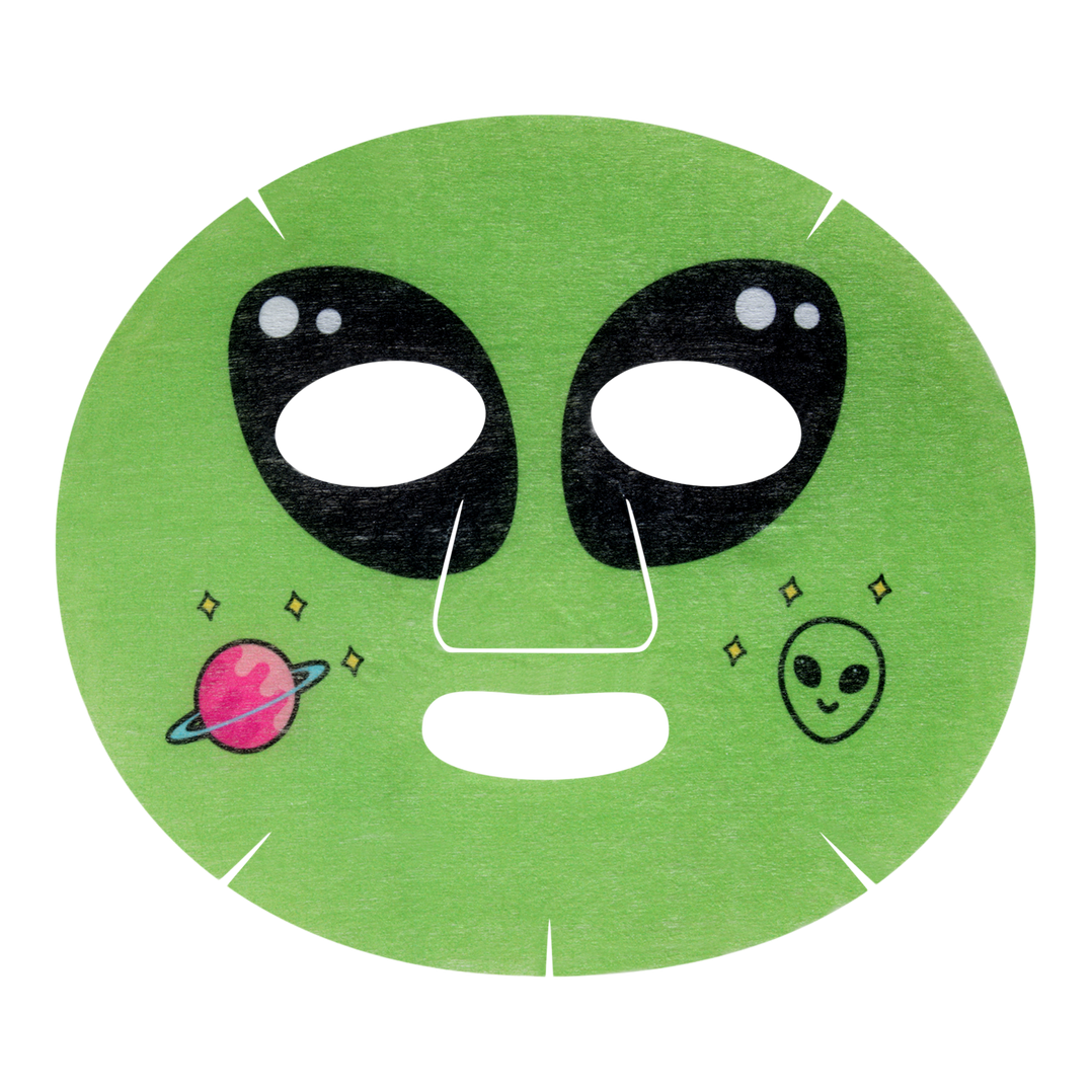 The Crme Shop Power Up, Skin! Animated Alien Face Mask - Power of Greens