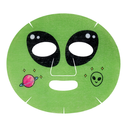 The Crme Shop Power Up, Skin! Animated Alien Face Mask - Power of Greens