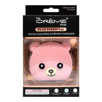 The Crme Shop Bear Essential Facial Cleansing & Firming Massager