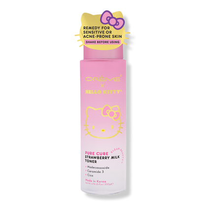 The Crme Shop Hello Kitty Klean Beauty Pure Cure Strawberry Milk Toner