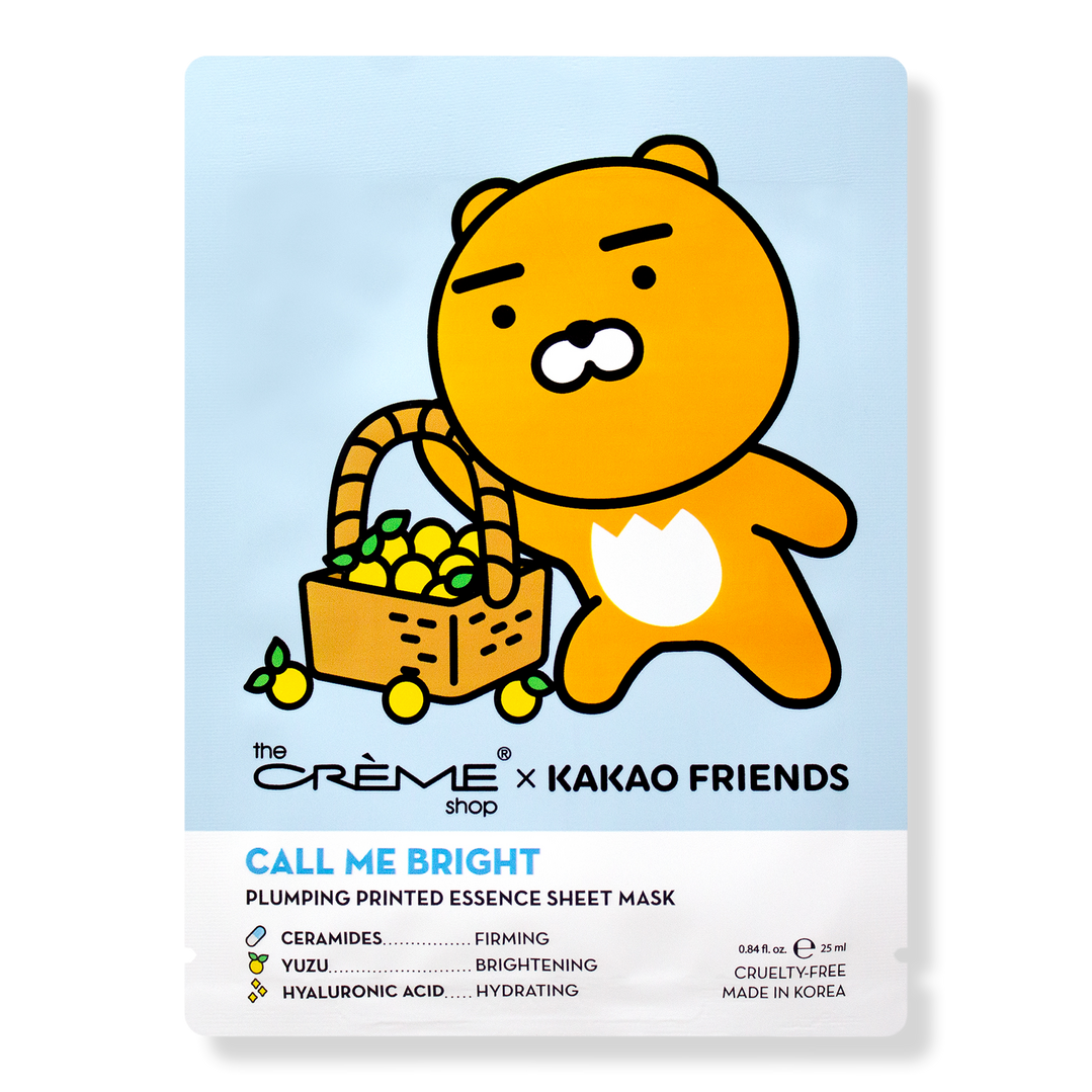 The Crme Shop Ryan Call Me Bright Printed Essence Sheet Mask