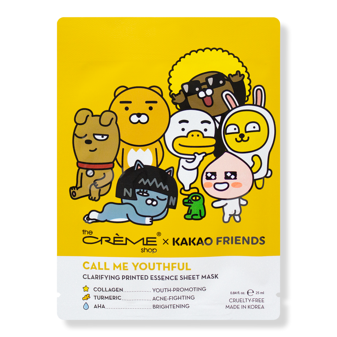 The Crme Shop Kakao Friends Call Me Youthful Printed Essence Sheet Mask