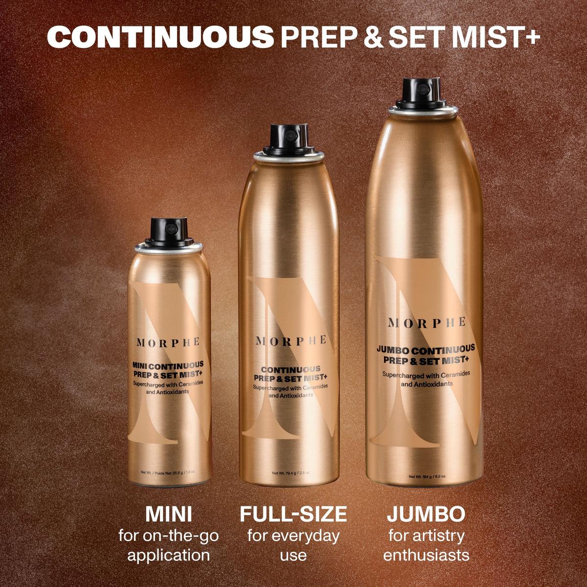 Morphe Continuous Prep & Set Setting Mist+