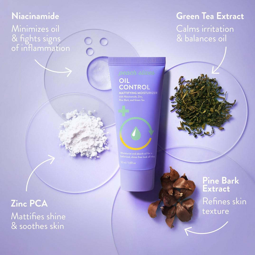 Peach Slices Oil Control Mattifying Moisturizer