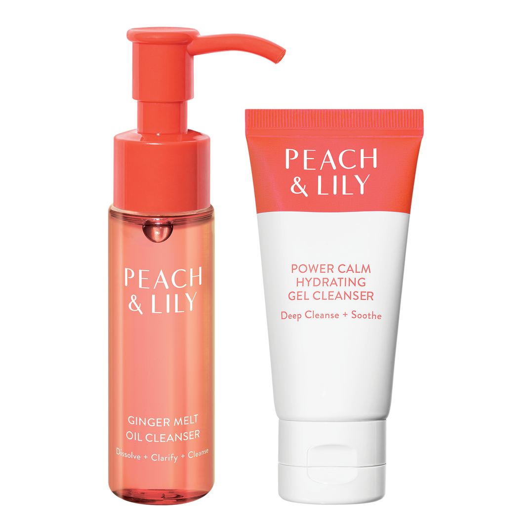 PEACH & LILY Double Cleanse Mini Duo