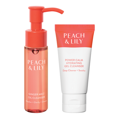 PEACH & LILY Double Cleanse Mini Duo