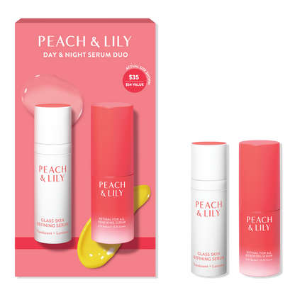 PEACH & LILY Day & Night Serum Mini Duo