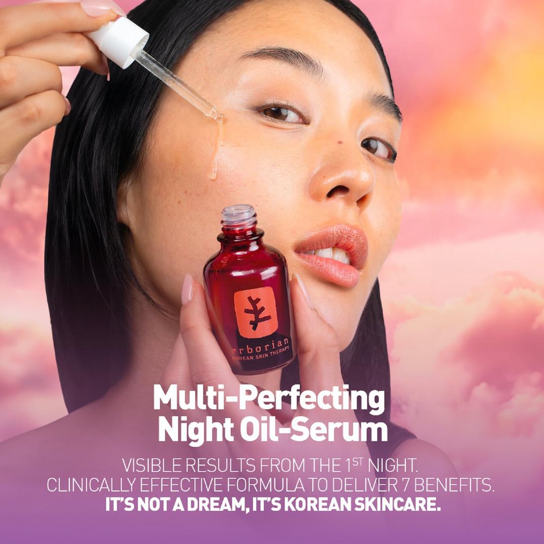 Erborian Skin Therapy Multi-Perfecting Night Oil-Serum