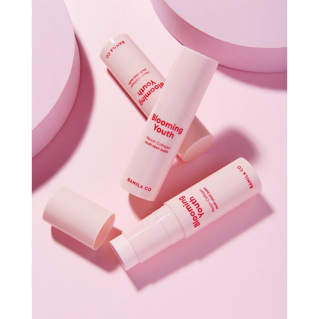 Banila Co Blooming Youth Peach Collagen Multi Stick Balm