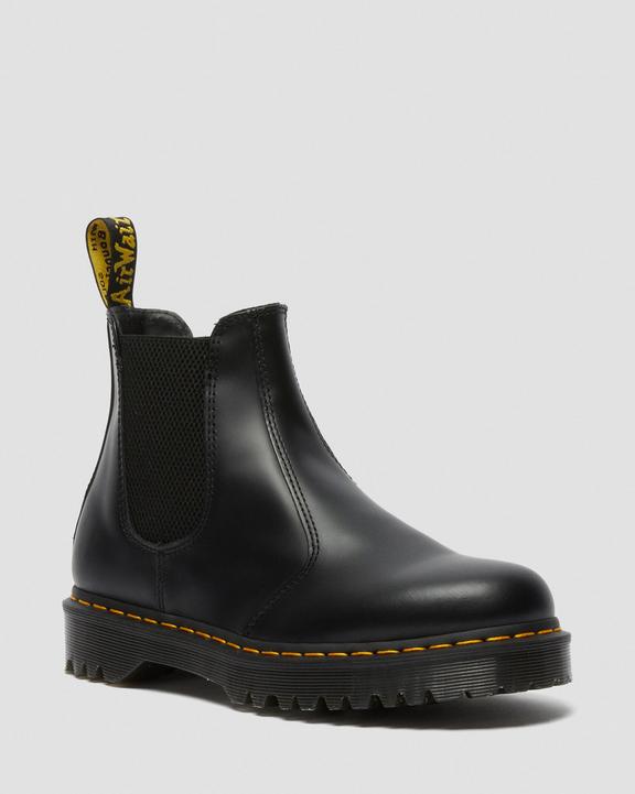2976 Bex Smooth Leather Chelsea Boots - Black - Mens