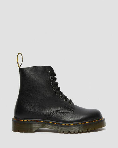 Dr Martens 1460 Bex Pisa Leather Lace Up Boots - Black