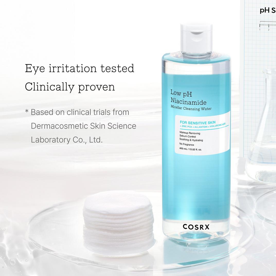 COSRX Low pH Niacinamide Micellar Cleansing Water