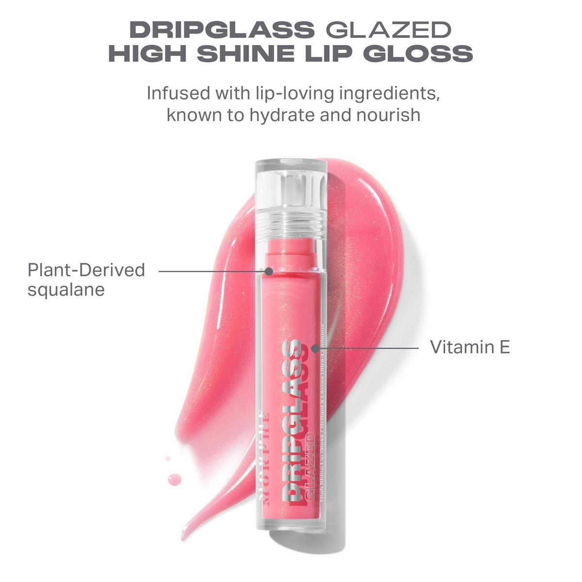 Morphe Dripglass Glazed High Shine Lip Gloss