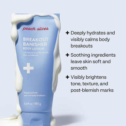 Peach Slices Breakout Banisher Body Lotion