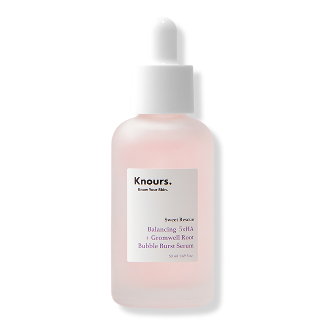 Knours. Balancing 5xHA + Gromwell Root Bubble Burst Serum