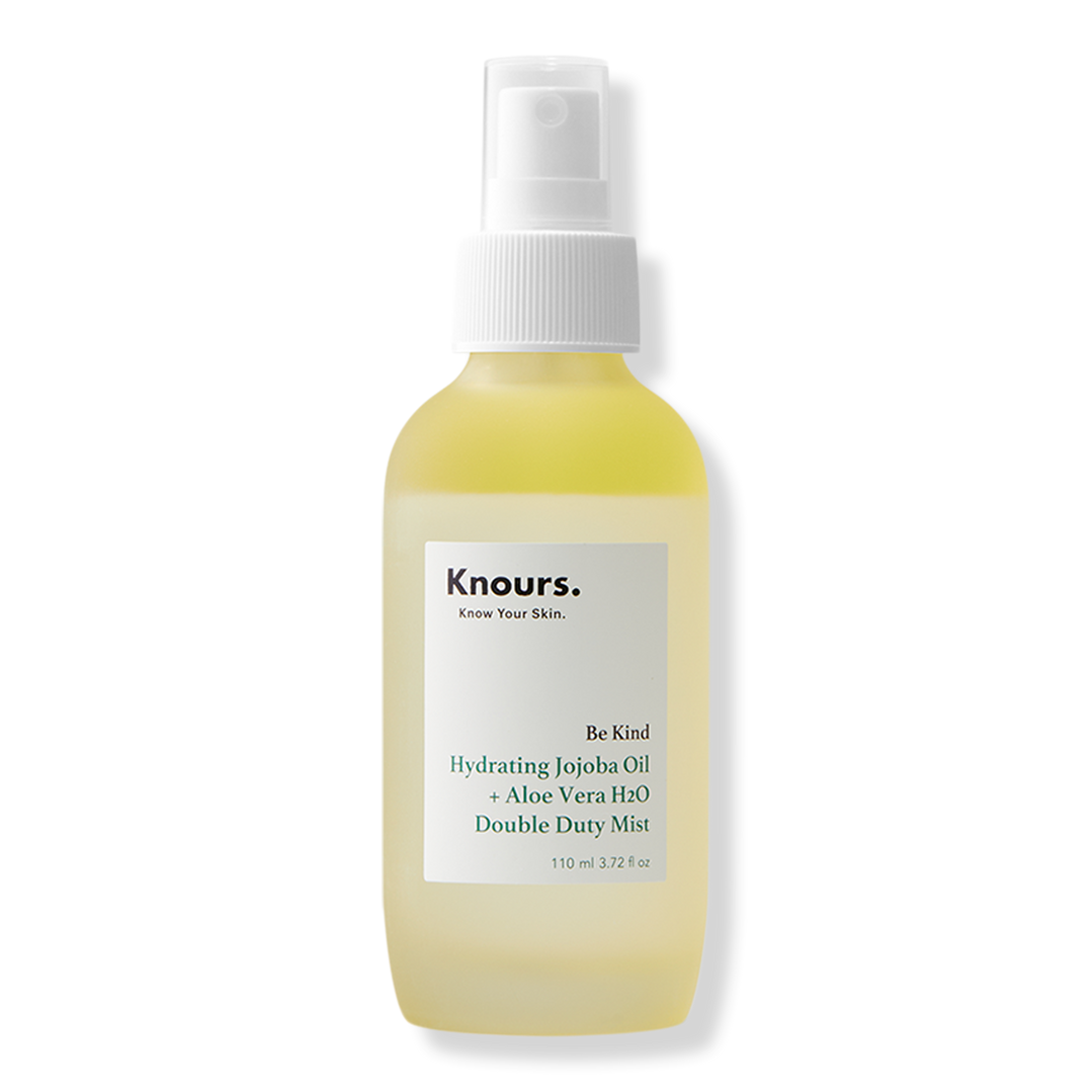 Knours. Hydrating Jojoba Oil + Aloe Vera H2O Double Duty Mist