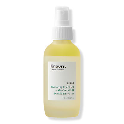 Knours. Hydrating Jojoba Oil + Aloe Vera H2O Double Duty Mist