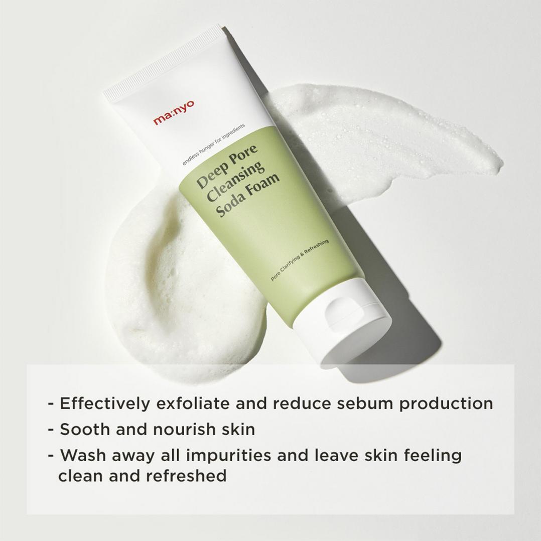 ma:nyo Deep Pore Cleansing Soda Foam