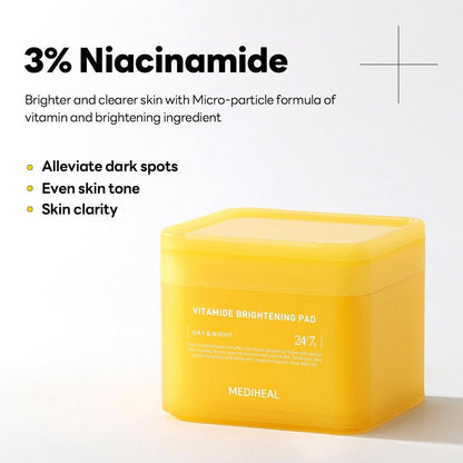 MEDIHEAL Vitamide Brightening Pad