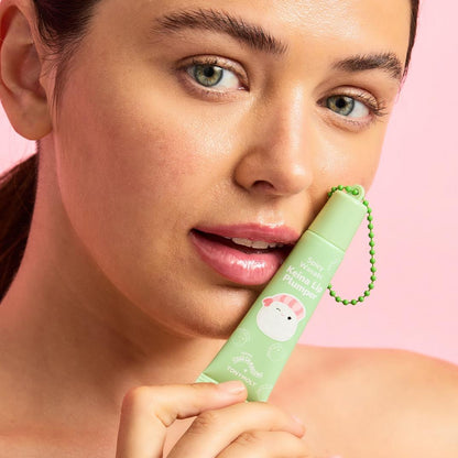 TONYMOLY Squishmallows Keina Spicy Wasabi Key Chain Lip Plumper
