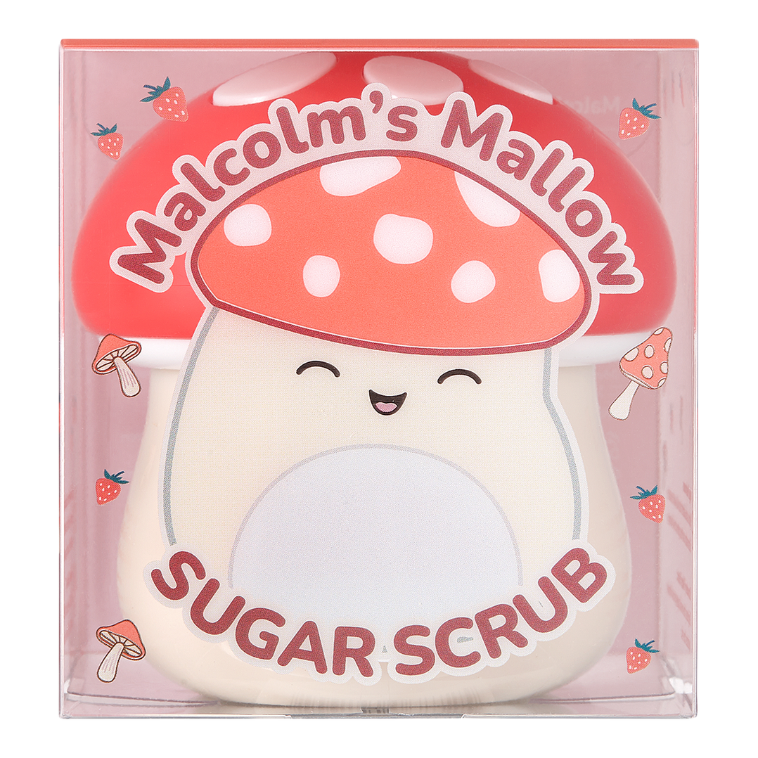 TONYMOLY Squishmallows Malcolms Mallow Exfoliating Strawberry Sugar Scrub