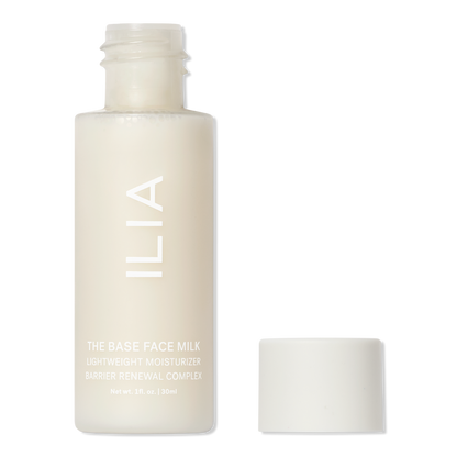 ILIA Travel Size The Base Face Milk Lightweight Moisturizer with Hyaluronic Acid