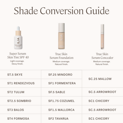 ILIA True Skin Serum Foundation