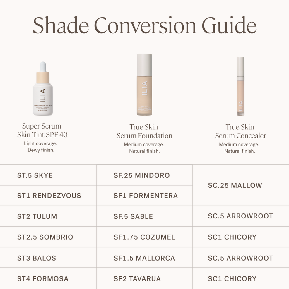 ILIA True Skin Serum Foundation