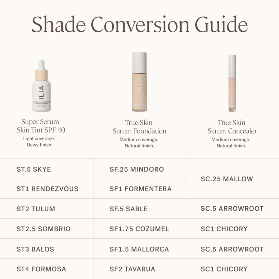 ILIA True Skin Serum Foundation
