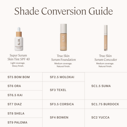 ILIA True Skin Serum Foundation