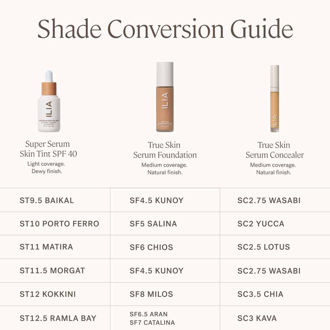 ILIA True Skin Serum Foundation