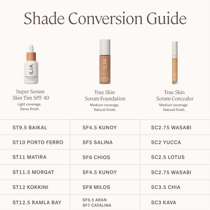 ILIA True Skin Serum Foundation